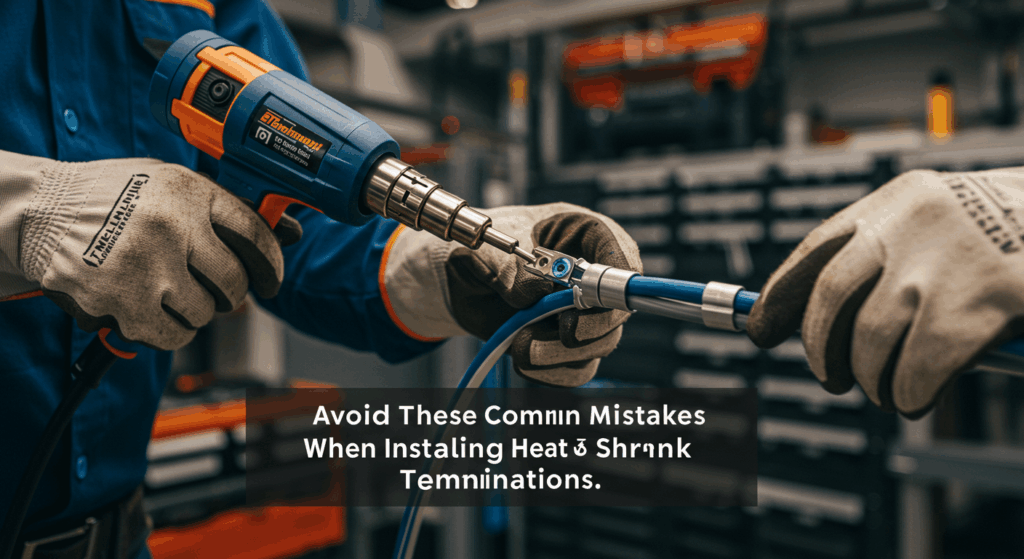 Installing Heat Shrink Termination