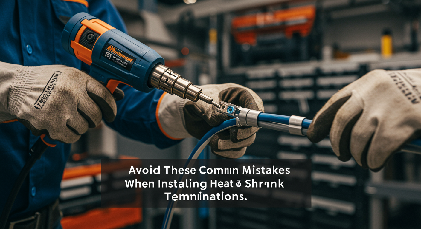 Installing Heat Shrink Termination